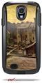 Vincent Van Gogh Backyards Of Old Houses In Antwerp In The Snow - Decal Style Vinyl Skin fits Otterbox Commuter Case for Samsung Galaxy S4 (CASE SOLD SEPARATELY)