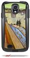 Vincent Van Gogh Bridge - Decal Style Vinyl Skin fits Otterbox Commuter Case for Samsung Galaxy S4 (CASE SOLD SEPARATELY)
