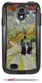 Vincent Van Gogh Street And Road In Auvers - Decal Style Vinyl Skin fits Otterbox Commuter Case for Samsung Galaxy S4 (CASE SOLD SEPARATELY)