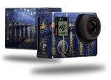 Vincent Van Gogh Starry Night Over The Rhone - Decal Style Skin fits GoPro Hero 4 Black Camera (GOPRO SOLD SEPARATELY)