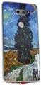 Skin Decal Wrap for LG V30 Vincent Van Gogh Van Gogh - Country Road In Provence By Night
