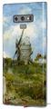 Decal style Skin Wrap compatible with Samsung Galaxy Note 9 Vincent Van Gogh Blut Fin Windmill