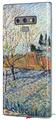 Decal style Skin Wrap compatible with Samsung Galaxy Note 9 Vincent Van Gogh Orchard With Cypress