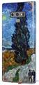 Decal style Skin Wrap compatible with Samsung Galaxy Note 9 Vincent Van Gogh Van Gogh - Country Road In Provence By Night
