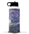Skin Wrap Decal compatible with Hydro Flask Wide Mouth Bottle 32oz Vincent Van Gogh Starry Night (BOTTLE NOT INCLUDED)