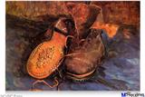 Poster 36"x24" - Vincent Van Gogh A Pair of Shoes