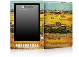 Vincent Van Gogh Harvest At La Crau With Montmajour In The Background - Decal Style Skin for Amazon Kindle DX