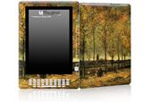 Vincent Van Gogh Lane With Poplars - Decal Style Skin for Amazon Kindle DX