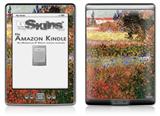 Vincent Van Gogh Flowering Garden - Decal Style Skin (fits 4th Gen Kindle with 6inch display and no keyboard)