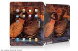 iPad Skin - Vincent Van Gogh A Pair of Shoes (fits iPad2 and iPad3)