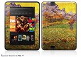 Vincent Van Gogh A Meadow in the Mountains Le Mas de Saint-Paul Decal Style Skin fits 2012 Amazon Kindle Fire HD 7 inch