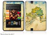 Vincent Van Gogh Entrance To The Moulin De La Galette Decal Style Skin fits 2012 Amazon Kindle Fire HD 7 inch