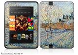 Vincent Van Gogh Orchard With Cypress Decal Style Skin fits 2012 Amazon Kindle Fire HD 7 inch
