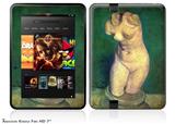 Vincent Van Gogh Plaster Statuette Of A Female Torso6 Decal Style Skin fits 2012 Amazon Kindle Fire HD 7 inch