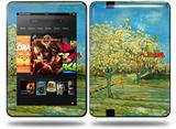 Vincent Van Gogh Orchard Decal Style Skin fits Amazon Kindle Fire HD 8.9 inch