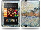 Vincent Van Gogh Orchard With Cypress Decal Style Skin fits Amazon Kindle Fire HD 8.9 inch