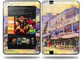 Vincent Van Gogh The Restaurant De La Siren In Asnires Decal Style Skin fits Amazon Kindle Fire HD 8.9 inch