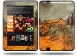 Vincent Van Gogh Wooden Sheds Decal Style Skin fits Amazon Kindle Fire HD 8.9 inch